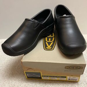 KEEN PTC Slip-On II Utility Work Shoe (Soft Toe) Women’s 8